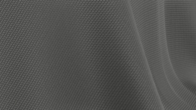 Fondo de textura de tela tejida negra Foto Premium