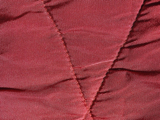 Fondo de textura de tela de terciopelo rojo