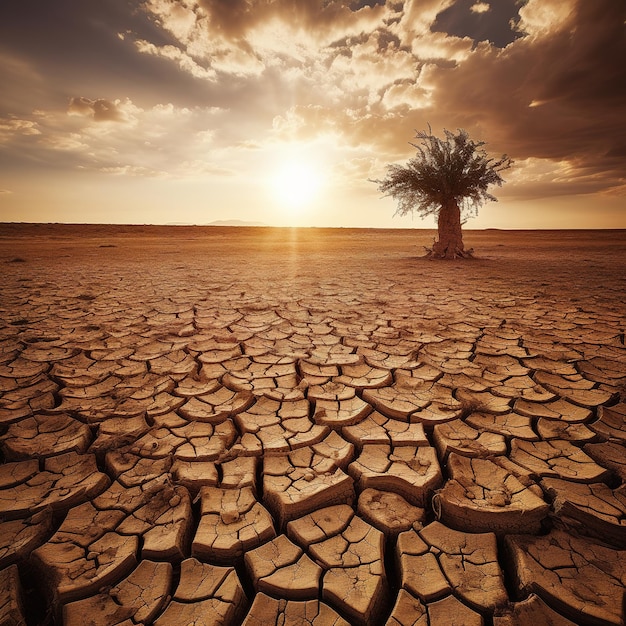 Fondo de textura de tierra agrietada