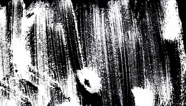 fondo de la textura de la tinta del pincel de grunge negro