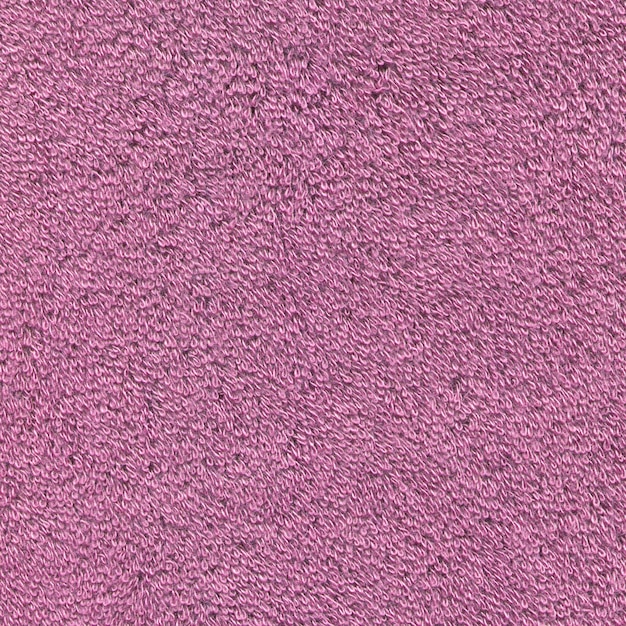 Fondo de textura de toalla de rizo lila Textura de toalla de algodón de baño de color lila