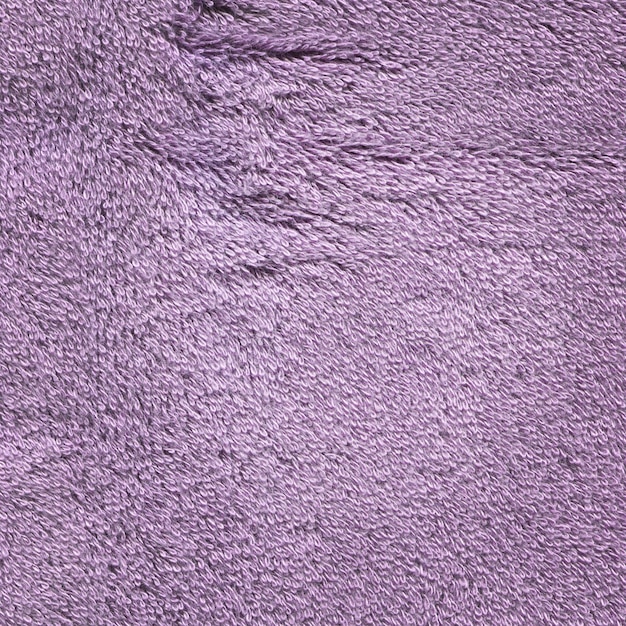 Fondo de textura de toalla violeta Textura de toalla de felpa violeta