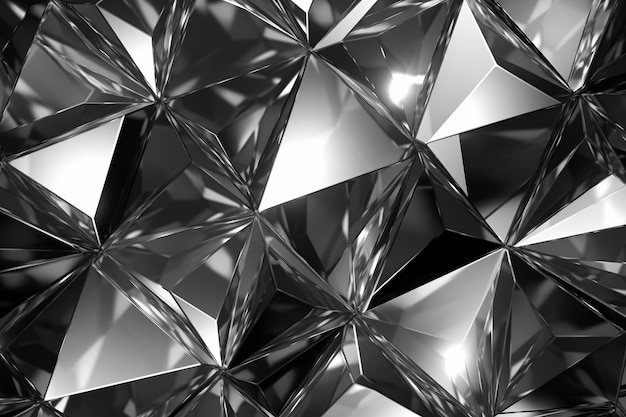 Fondo de texturas de diamantes de plata