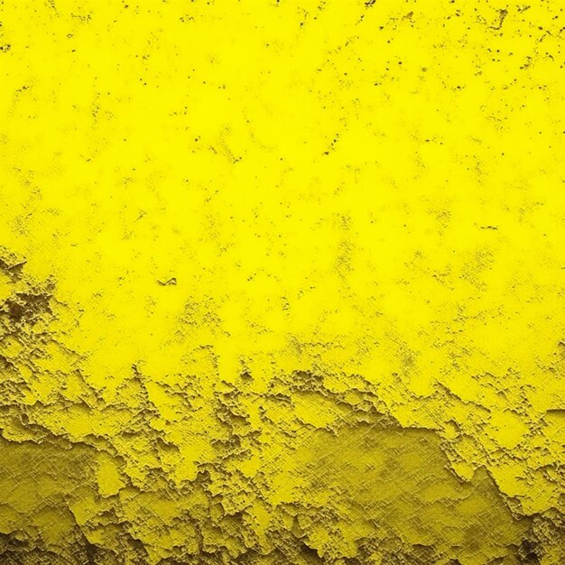 Fondo texturizado de pared amarillo áspero y grunge