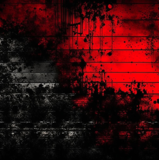Foto fondo texturizado de pared grunge rojo áspero