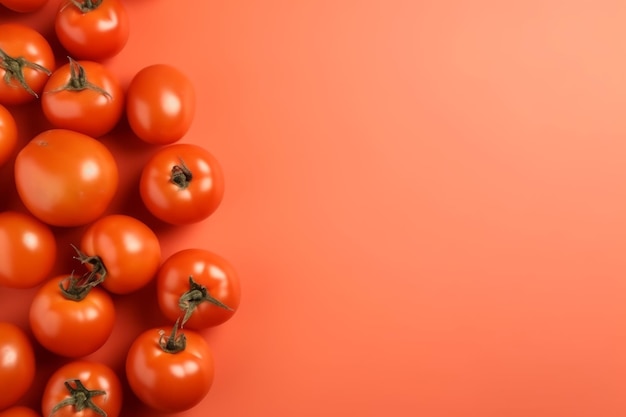 Fondo de tomate Generar Ai