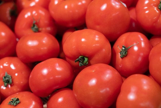 Fondo de tomates rojos