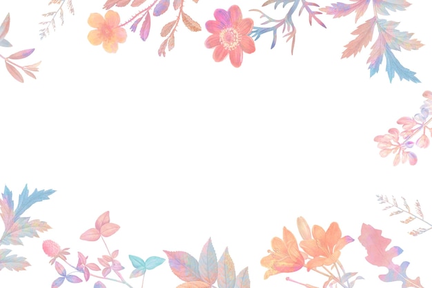 El fondo transparente del borde de la flor png