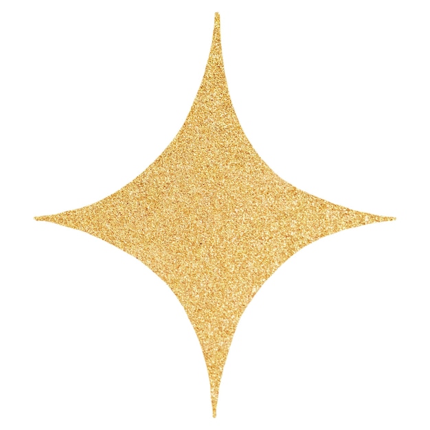 Fondo transparente de brillo dorado Png