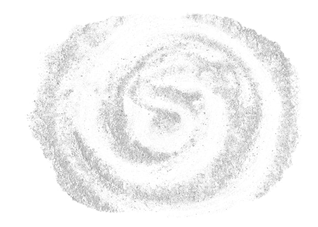 Fondo transparente con efecto de elemento en polvo PNG