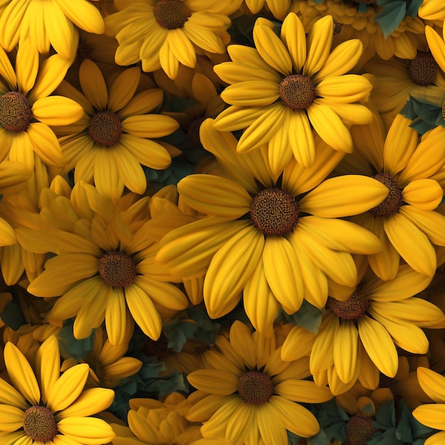 Fondo transparente de flor de girasol