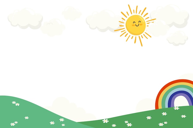 El fondo transparente de la ilustración de dibujos animados png de verano