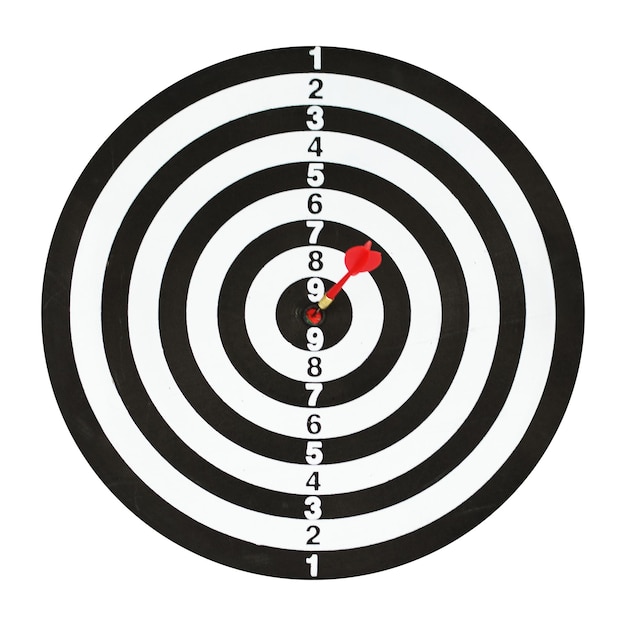 El fondo transparente del objeto aislado de Dartboard png