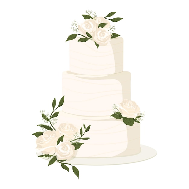 El fondo transparente del pastel de bodas png floral