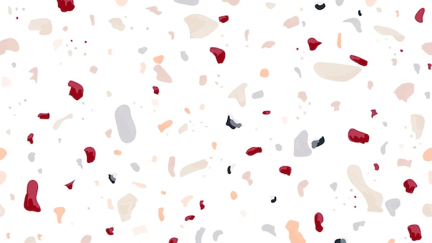 El fondo transparente tiene un patrón de terrazzo pastel Png.