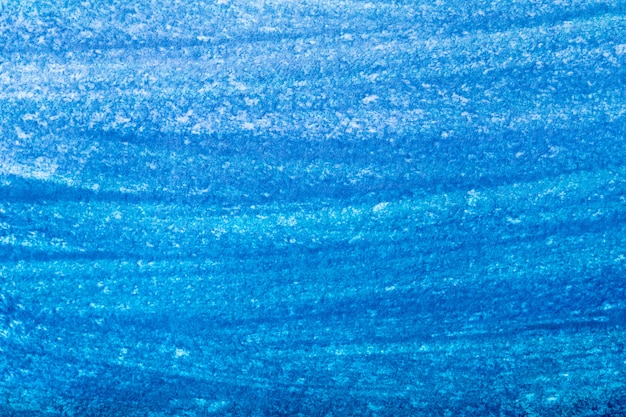 Foto fondo de trazo de pincel acuarela azul abstracto.