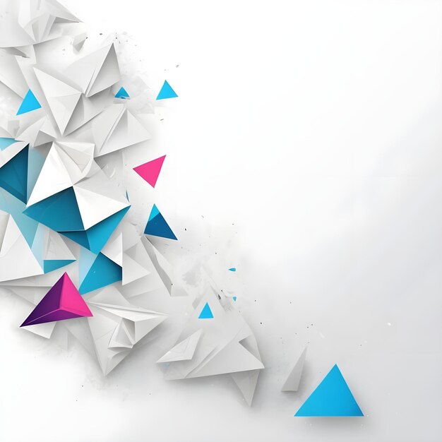 Fondo triangular abstracto