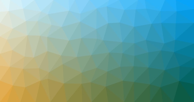 Un fondo triangular azul y amarillo con un patrón triangular.