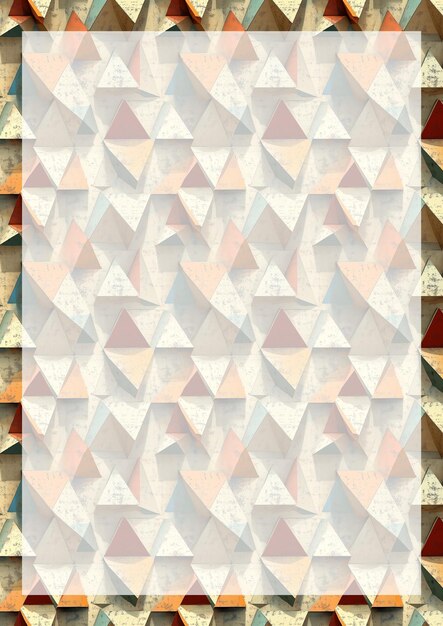 Fondo del triángulo geométrico abstracto