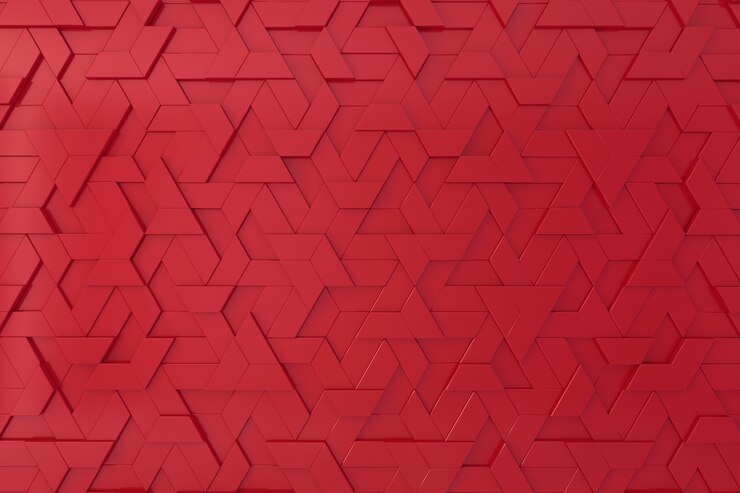 Foto fondo tridimensional rojo