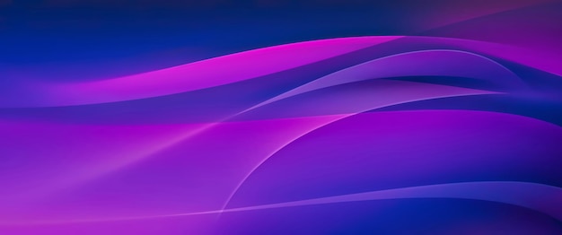 Fondo ultra ancho abstracto púrpura en 3D