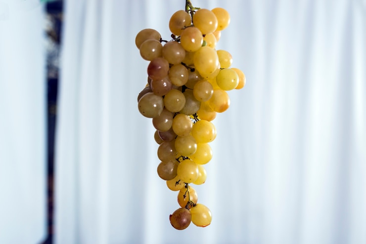 Foto fondo de uvas dulces