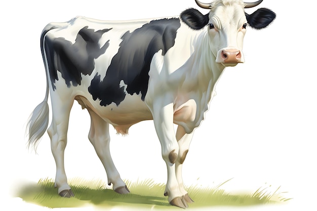 Fondo de vaca realista y transparente
