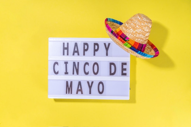 Fondo de vacaciones mexicana cinco de mayo