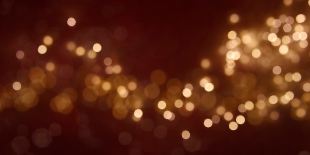 Fondo de vacaciones de Navidad y año nuevo. Fondo borroso bokeh