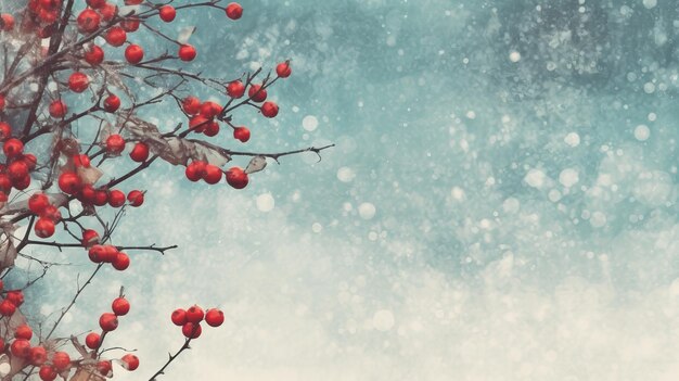 Fondo de vacaciones de Navidad Ilustración AI GenerativexA