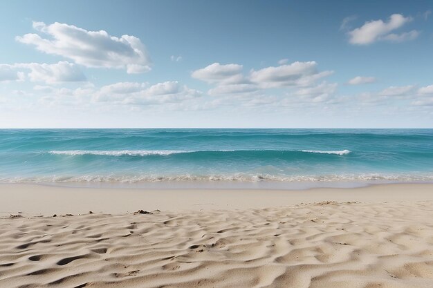 Fondo vacío de mar y playa