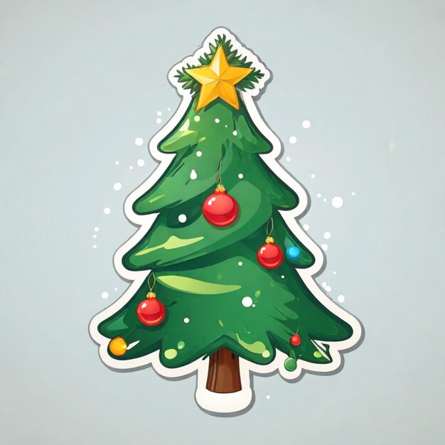 Foto fondo vectorial del árbol de navidad