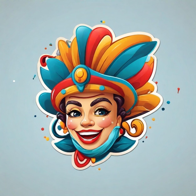 Foto fondo vectorial del carnaval