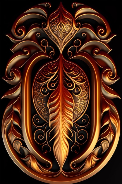 Fondo vectorial de ornamento