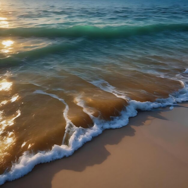 Fondo de verano del agua de mar