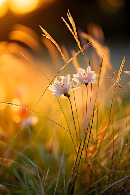 Fondo de verano Flores rosadas de verano en un campo en un día soleado