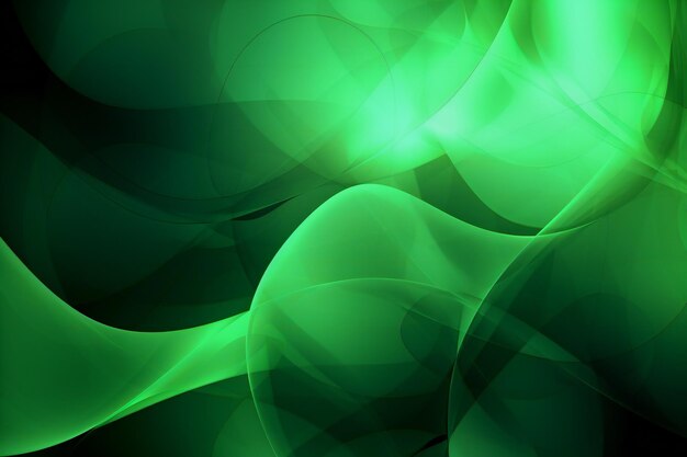 Fondo verde abstracto con algunas líneas lisas en él ver más en mi cartera