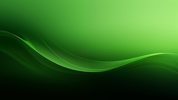 Fondo verde abstracto fondo de bandera amplia verde