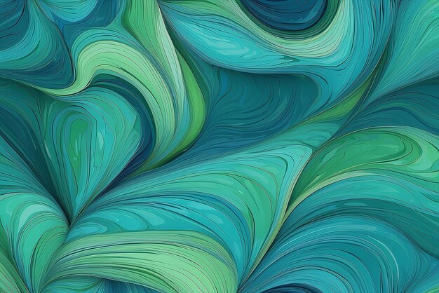 fondo verde y azul abstracto sin costuras