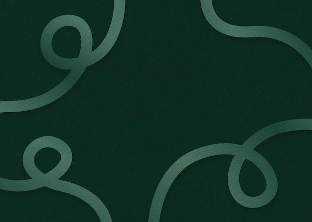 un fondo verde con círculos dibujados en él