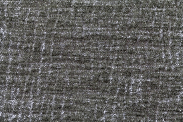 Fondo verde esponjoso de tela suave y vellosa, textura de textil