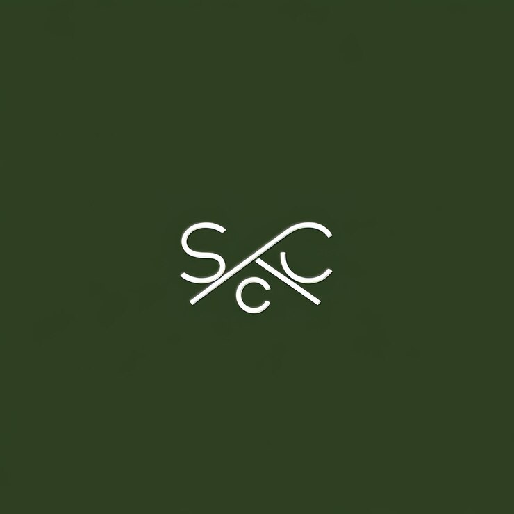 Foto un fondo verde con las letras s y s y s