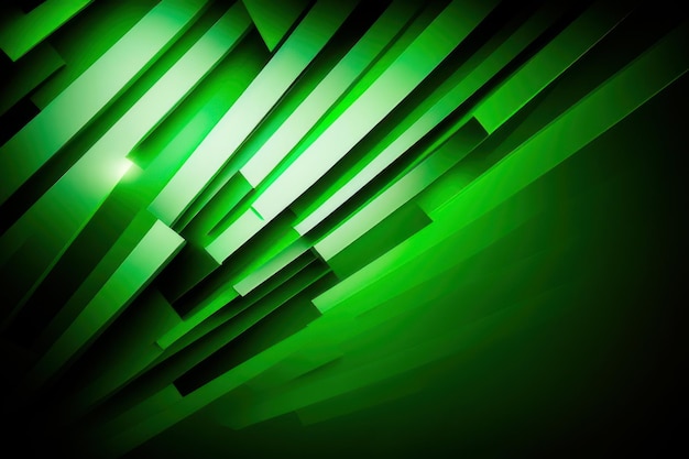 Un fondo verde con una luz blanca en la parte superior.