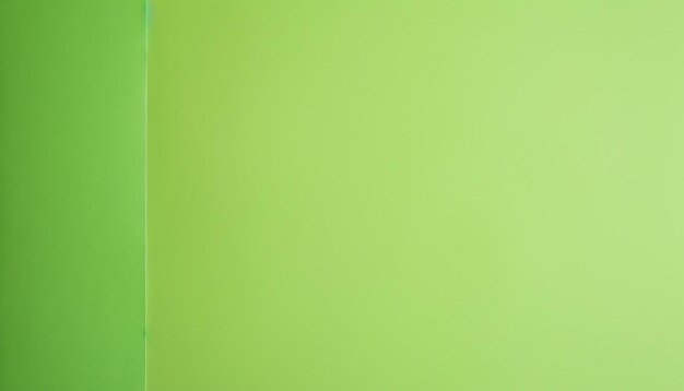 El fondo verde minimalista