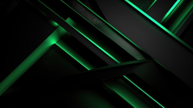 Un fondo verde y negro con un fondo negro y la palabra computadora en él.