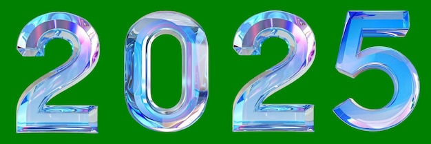 un fondo verde con el número 2 y las letras 02