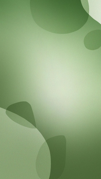 un fondo verde con un patrón de círculos y un fondo abstracto con hojas