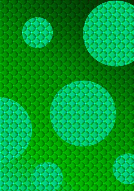 Fondo verde de patrón de geometría abstracta para el diseño - Ilustración de stock