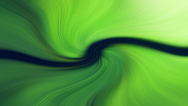 un fondo verde con un remolino verde y negro