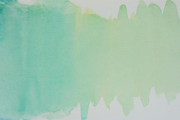 Fondo verde sólido acuarela con brillo primer plano de textura de papel turquesa
